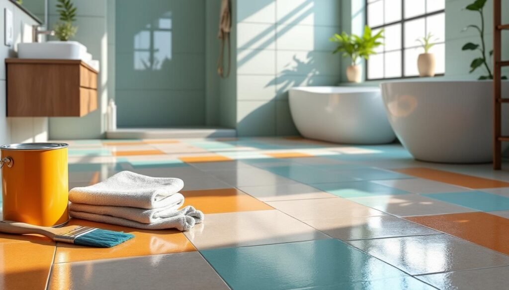 découvrez comment peindre le carrelage de votre salle de bain grâce à nos conseils pratiques et astuces professionnelles. réussissez votre rénovation facilement et donnez une seconde vie à votre espace, sans grands travaux !