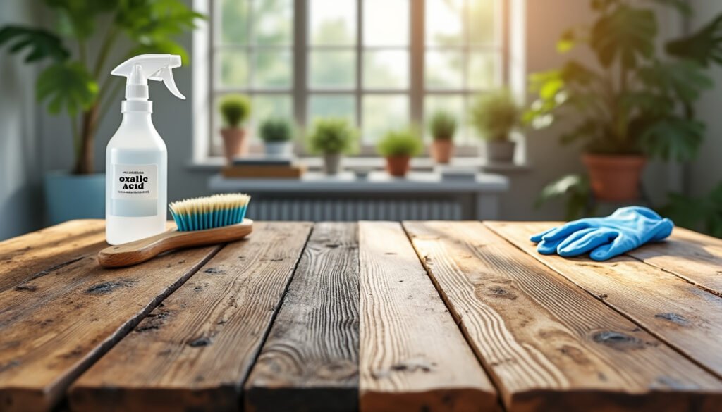 découvrez comment utiliser l’acide oxalique sur le bois pour un nettoyage efficace : mode d’emploi, précautions et conseils pour raviver vos surfaces en toute sécurité.