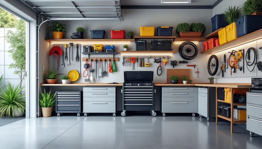 découvrez des idées et des conseils pratiques pour aménager votre garage en 2025. optimisez chaque espace, rangez efficacement et transformez votre garage en un lieu fonctionnel et organisé.