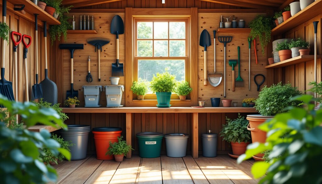découvrez des astuces simples et efficaces pour organiser vos outils de jardin et garder votre espace extérieur toujours bien rangé. facilitez-vous le jardinage grâce à nos conseils pratiques !