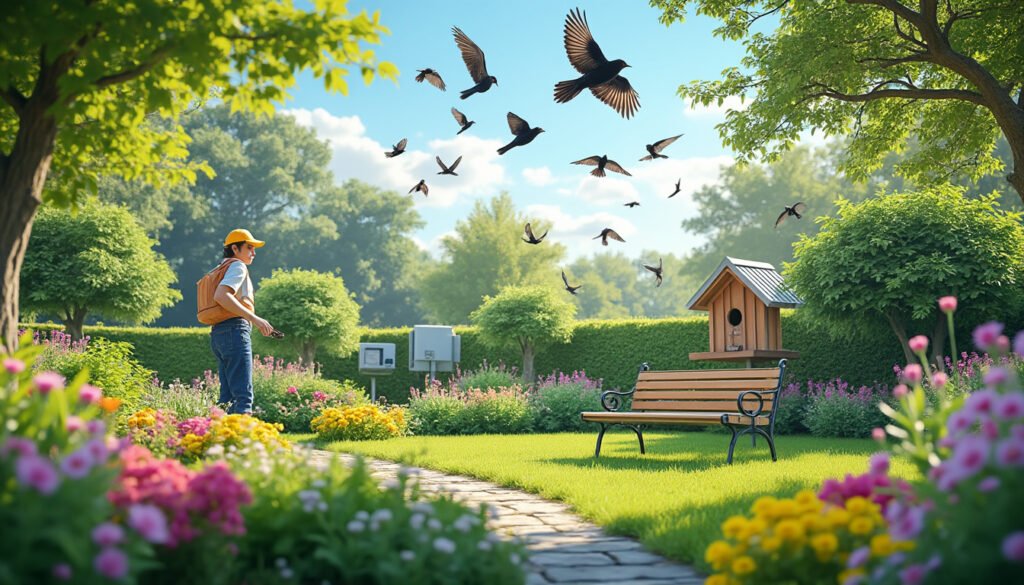 découvrez des conseils pratiques et efficaces pour gérer la présence des étourneaux dans votre jardin en 2025 et protéger vos plantations naturellement.