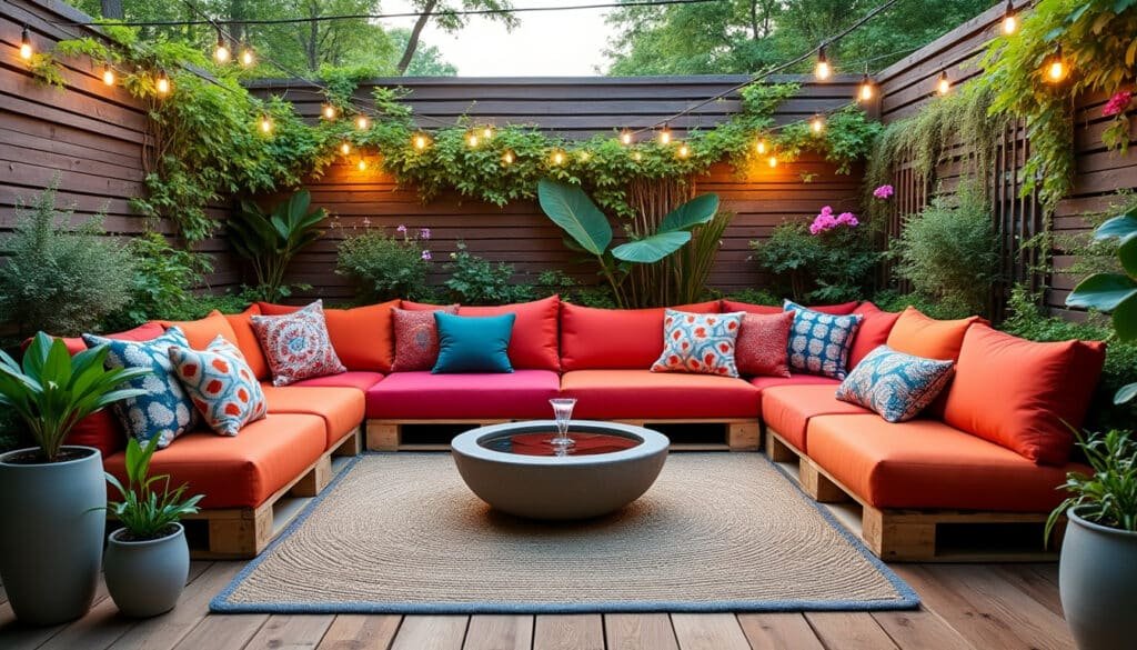 découvrez comment créer un salon de jardin moderne et écologique avec des palettes recyclées. profitez de nos astuces diy et inspirations 2025 pour aménager un espace extérieur tendance, unique et convivial.