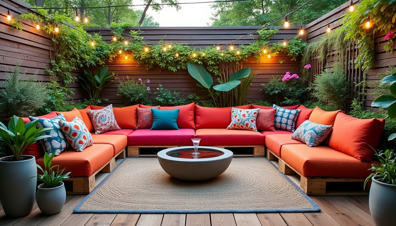 découvrez comment créer un salon de jardin moderne et écologique avec des palettes recyclées. profitez de nos astuces diy et inspirations 2025 pour aménager un espace extérieur tendance, unique et convivial.
