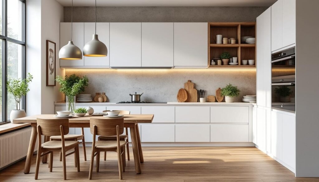 découvrez nos astuces et inspirations pour créer une cuisine blanche et bois chaleureuse en 2025. conseils déco, tendances et idées pratiques pour une ambiance conviviale et moderne.