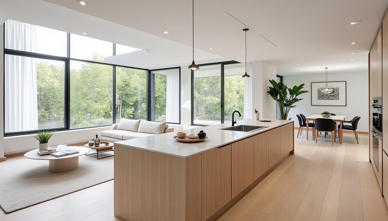 découvrez nos idées et conseils pour aménager une cuisine ouverte sur le salon. créez un espace convivial, moderne et fonctionnel pour partager des moments agréables en famille ou entre amis.