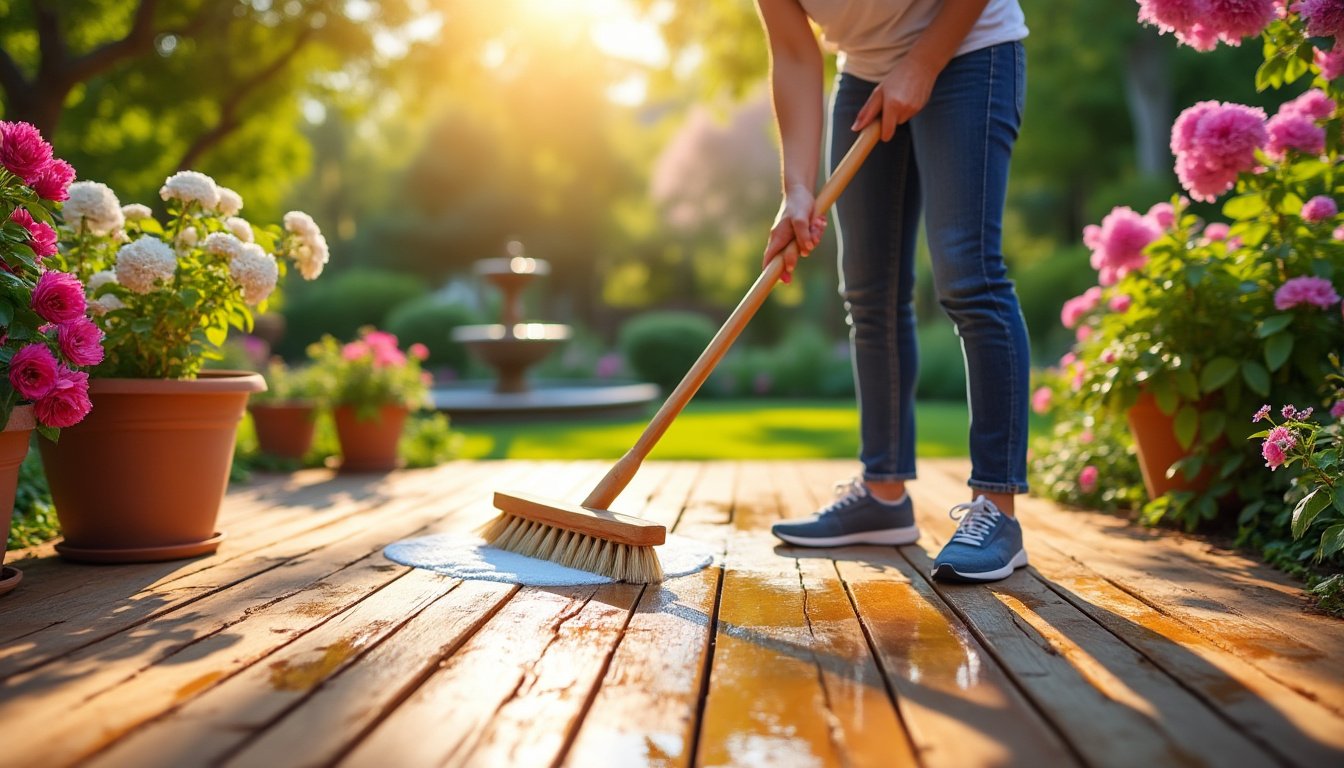 découvrez nos astuces et conseils efficaces pour nettoyer une terrasse en bois en 2025. protégez et embellissez votre extérieur avec des méthodes simples et adaptées à tous les types de bois.