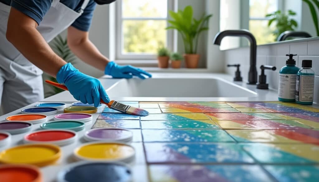 découvrez comment peindre le carrelage de votre salle de bain grâce à notre guide pratique. suivez nos conseils étape par étape pour obtenir un résultat impeccable, durable et esthétique.