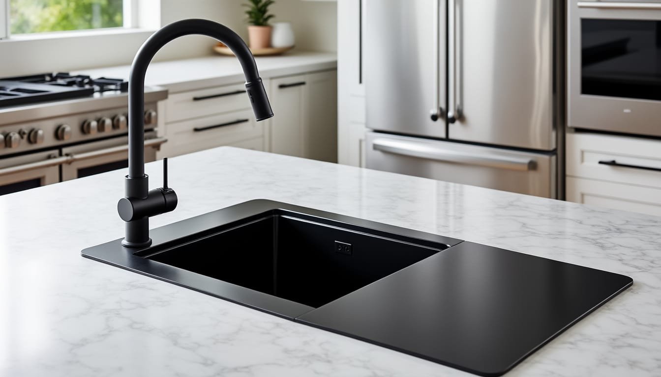 découvrez pourquoi un évier de cuisine noir apporte une touche moderne et élégante à votre espace. optez pour un style raffiné, facile à assortir et résistant, idéal pour sublimer votre cuisine contemporaine.