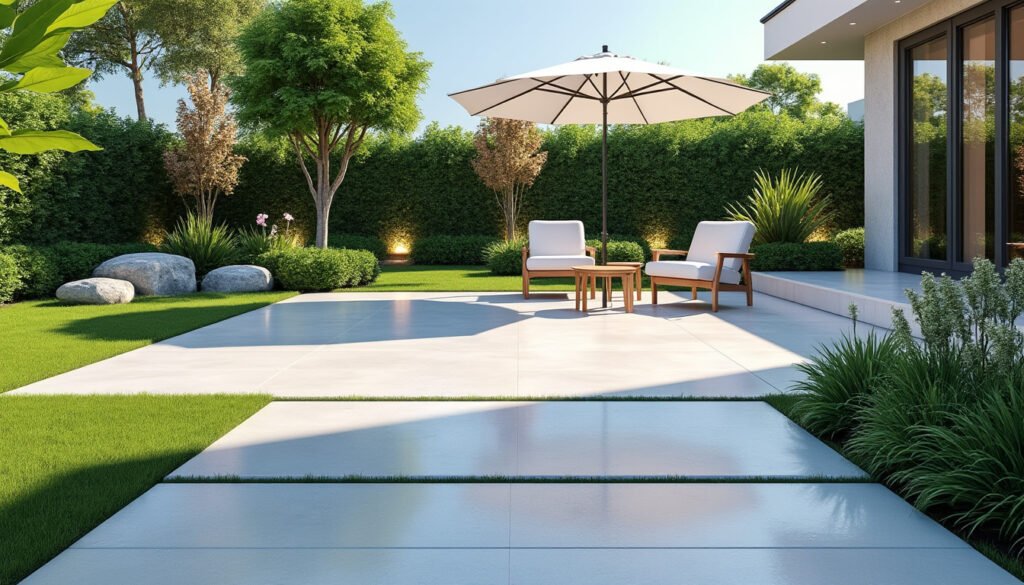 découvrez tous les conseils et astuces pour réussir l’aménagement de votre terrasse bétonnée en 2025 : choix du béton, préparation du sol, étapes clés et inspirations déco pour un extérieur tendance et durable !