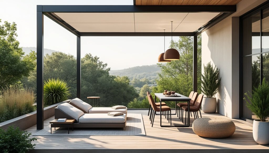 découvrez nos idées et conseils pour aménager une terrasse couverte moderne en 2025. profitez d’un espace extérieur protégé, confortable et adapté à vos besoins grâce à nos inspirations et astuces pratiques !
