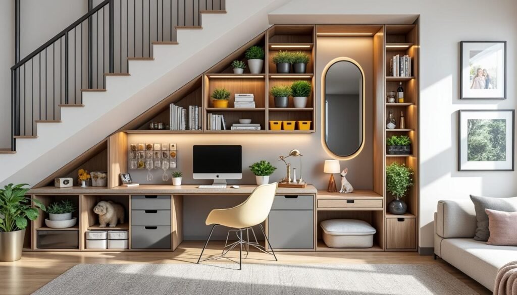 découvrez 10 idées ingénieuses d’aménagement sous escalier pour optimiser intelligemment l’espace en 2025. inspirez-vous de solutions pratiques et tendances pour transformer ce coin souvent sous-exploité de votre intérieur.