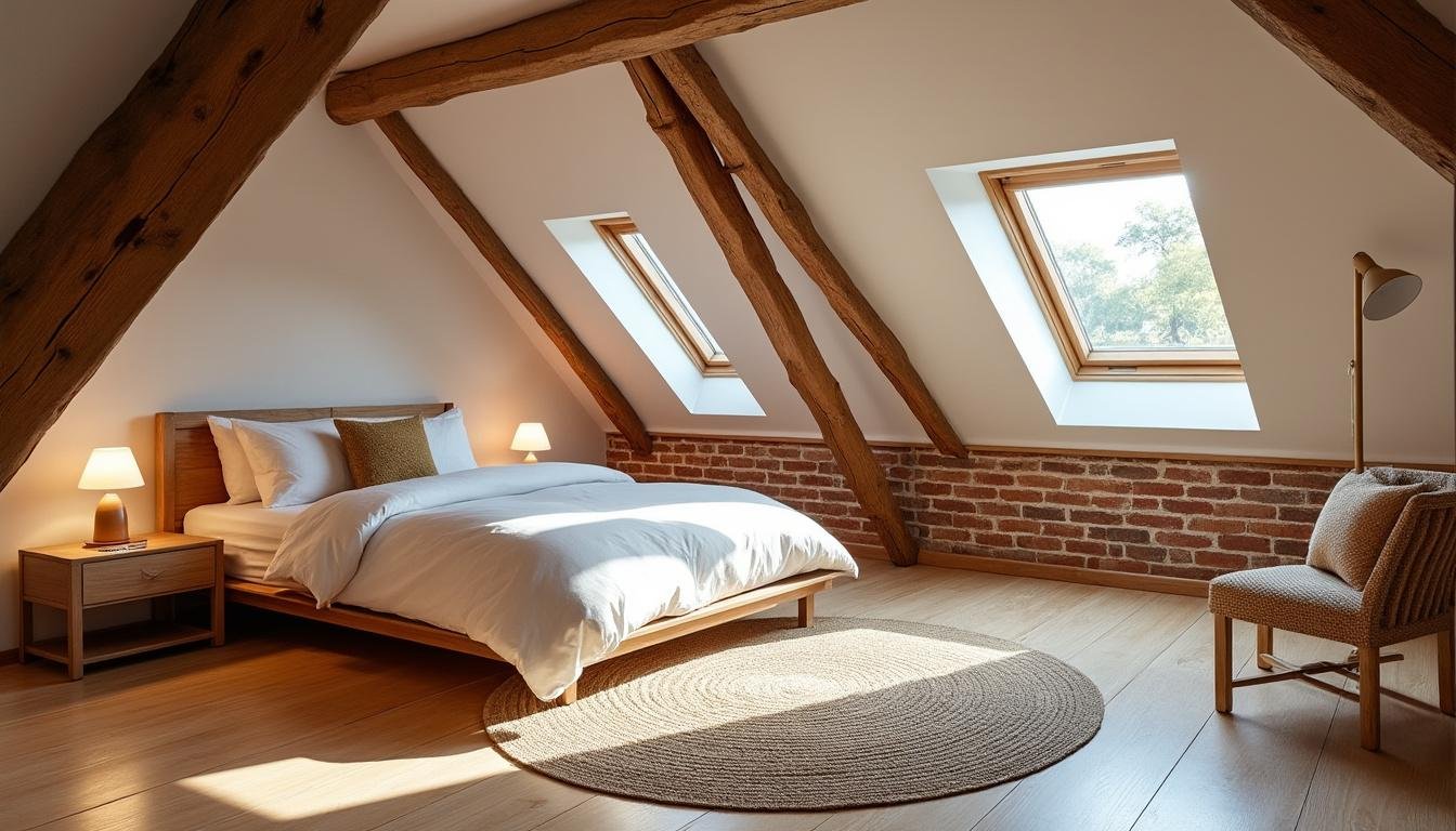 découvrez nos conseils et inspirations pour aménager une chambre mansardée. optimisez l’espace sous les toits avec des astuces pratiques et des idées déco adaptées à toutes les envies !