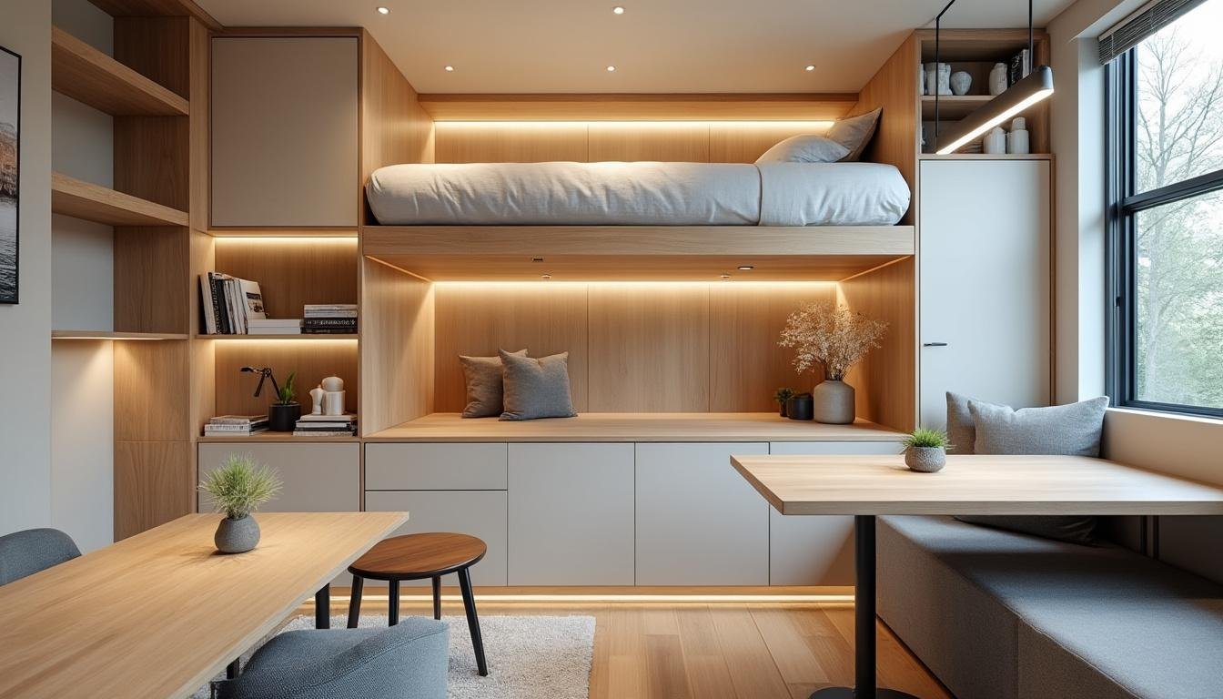 découvrez nos astuces et conseils pratiques pour aménager une petite chambre et optimiser l’espace. maximisez chaque mètre carré avec des idées simples et efficaces pour un intérieur fonctionnel et cosy.