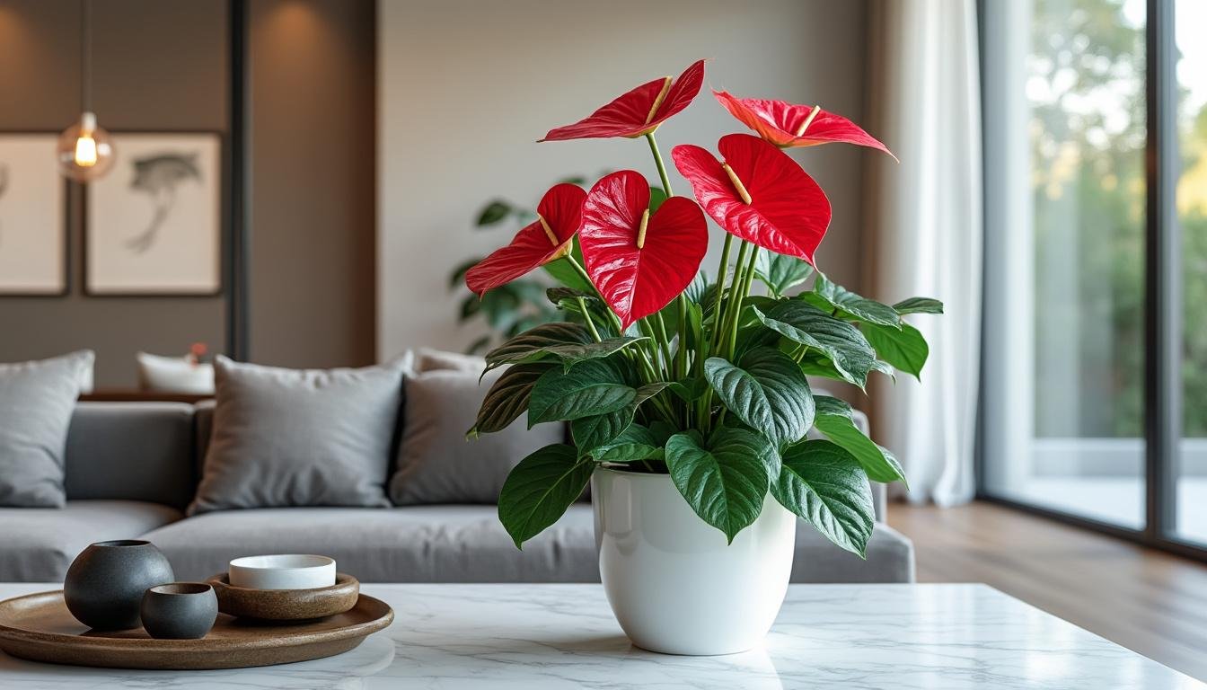 dĂ©couvrez tous les conseils 2025 pour entretenir et faire fleurir votre anthurium. astuces dâarrosage, lumiĂšre idĂ©ale, entretien et soins pour profiter longtemps de cette plante exotique Ă fleurs Ă©clatantes.