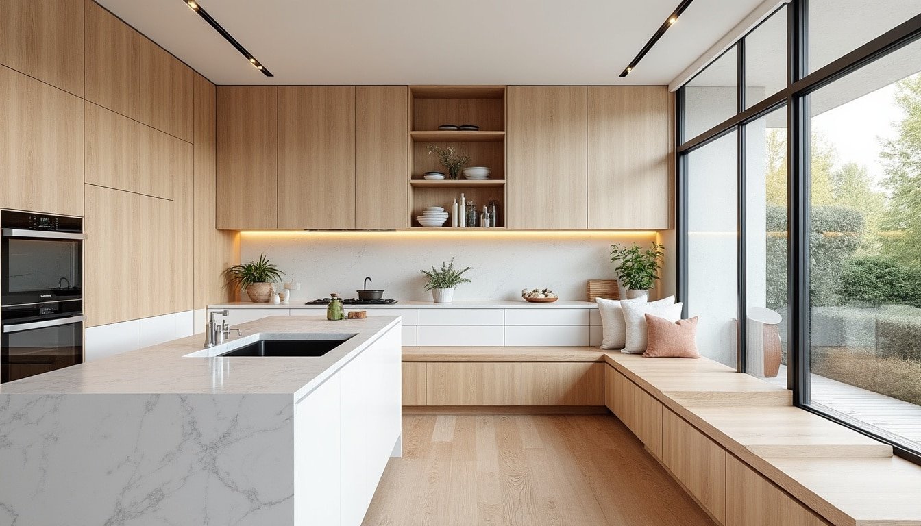 découvrez nos astuces et inspirations pour intégrer une banquette cuisine tendance en 2025. optimisez votre espace tout en apportant style et convivialité à votre intérieur !