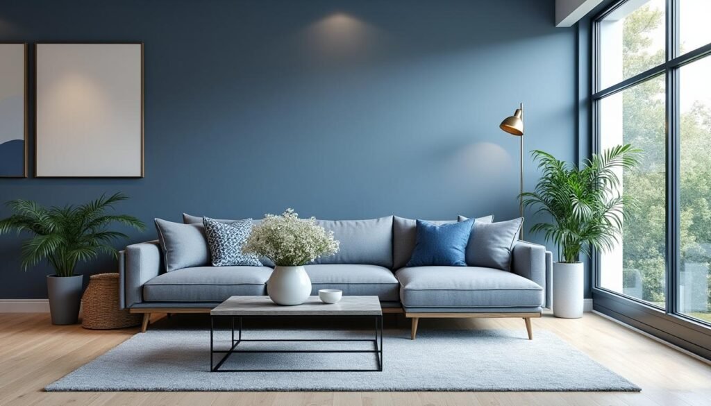 découvrez comment intégrer le bleu gris dans votre décoration intérieure en 2025. astuces, inspirations et conseils pour adopter cette couleur tendance et créer une ambiance élégante chez vous.