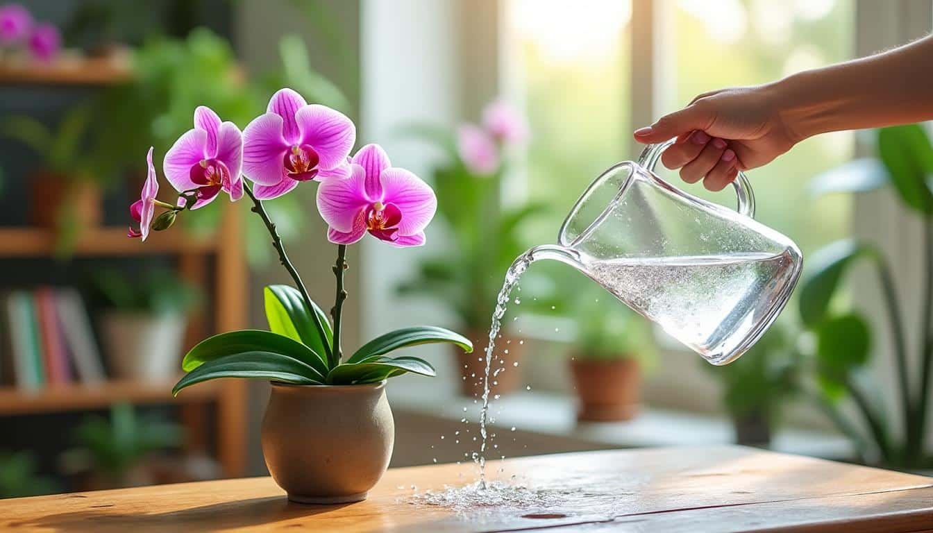 découvrez comment arroser votre orchidée sans l’abîmer grâce à notre guide complet 2025 : conseils pratiques, erreurs à éviter et astuces pour garder vos orchidées en pleine santé toute l’année.