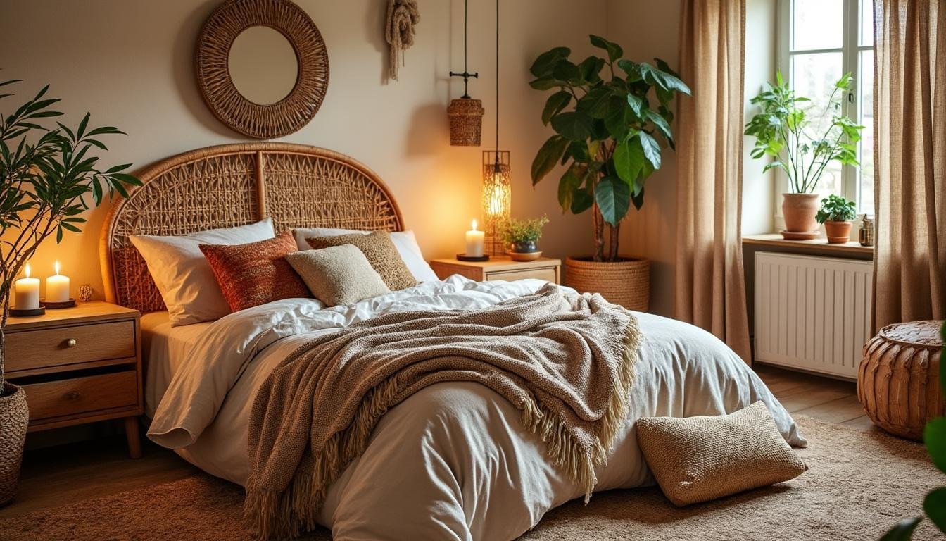 découvrez nos astuces pour aménager une chambre bohème chaleureuse et tendance en 2025. inspirez-vous de conseils déco, couleurs, matières et accessoires pour créer un espace cocooning et moderne.