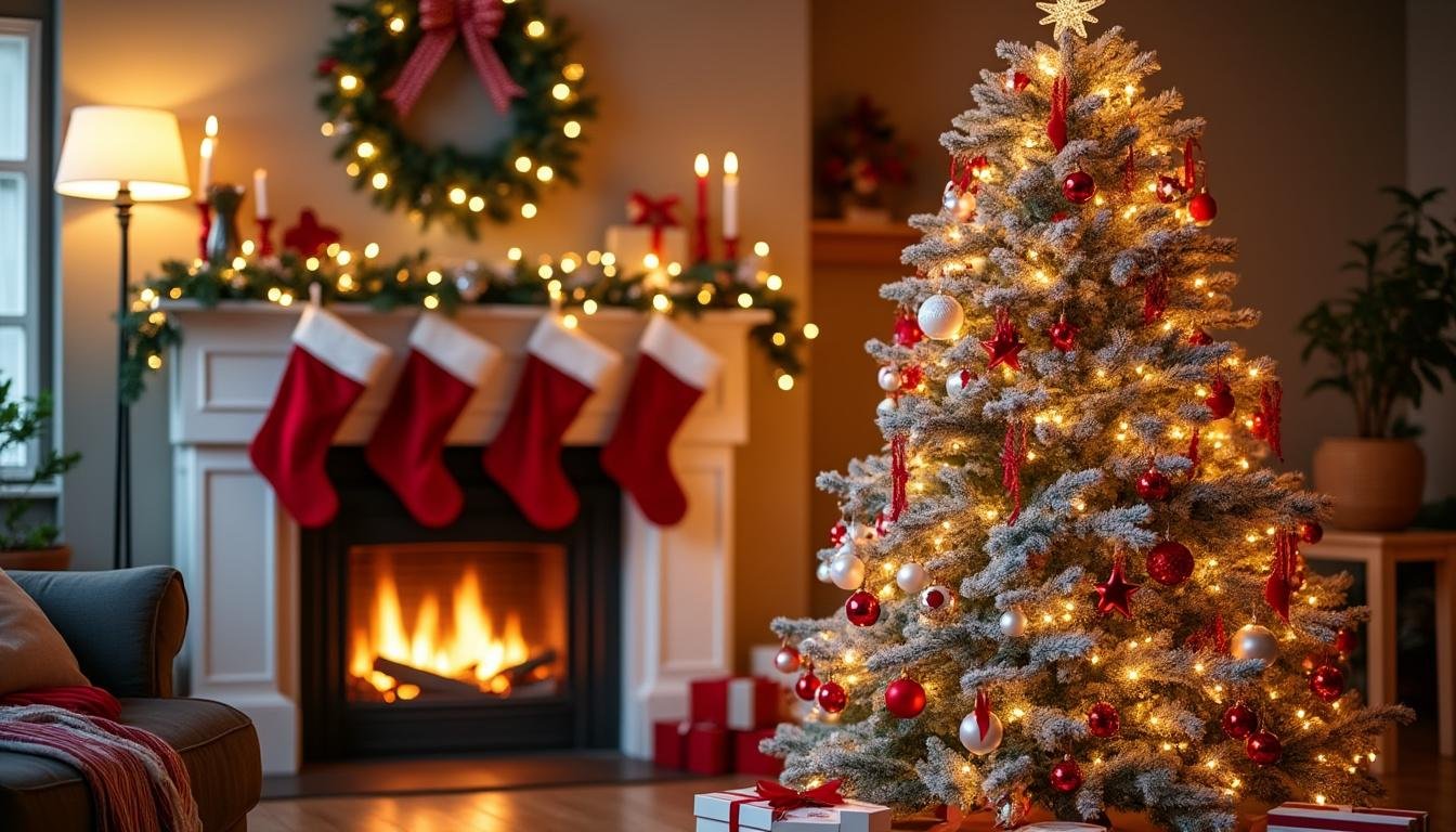 découvrez comment décorer un sapin de noël en rouge et blanc en 2025 grâce à nos inspirations tendance et conseils pratiques pour un arbre élégant et festif.