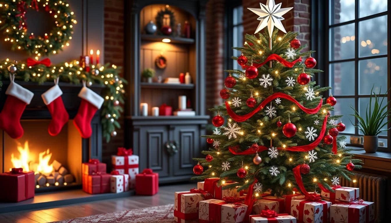 découvrez comment décorer un sapin de noël en rouge et blanc pour 2025 avec nos inspirations tendance et conseils pratiques. créez une ambiance festive et élégante grâce à nos idées de décoration originales !