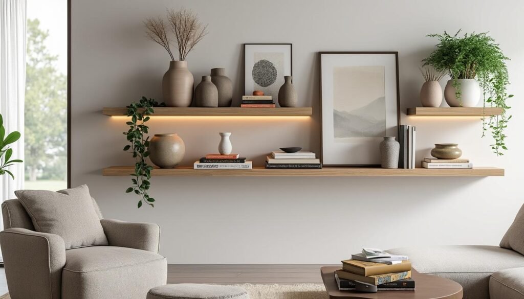 découvrez nos astuces et idées tendance pour décorer votre étagère murale en 2025 et apporter une touche moderne et élégante à votre intérieur. inspirez-vous pour sublimer votre décoration facilement !