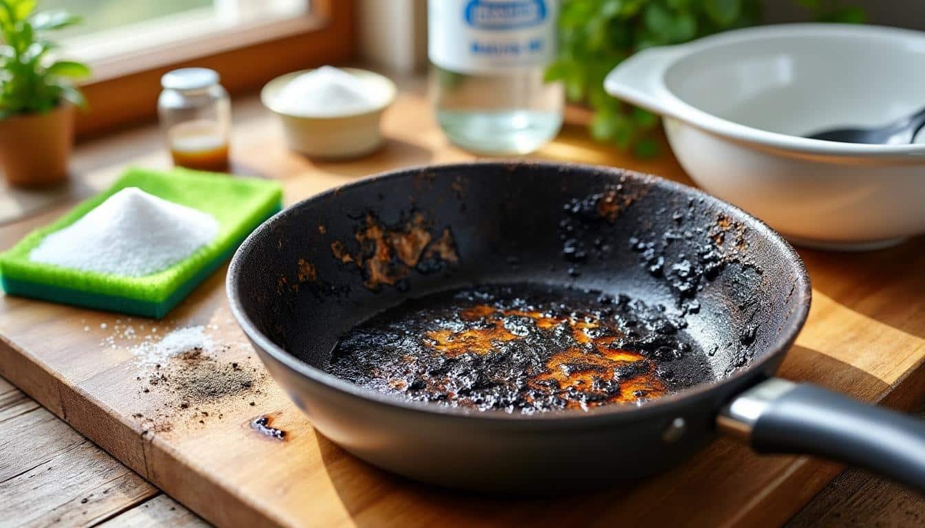 découvrez des astuces simples et rapides pour nettoyer efficacement une casserole brûlée. conseils pratiques pour enlever les résidus sans effort et redonner à votre casserole tout son éclat.