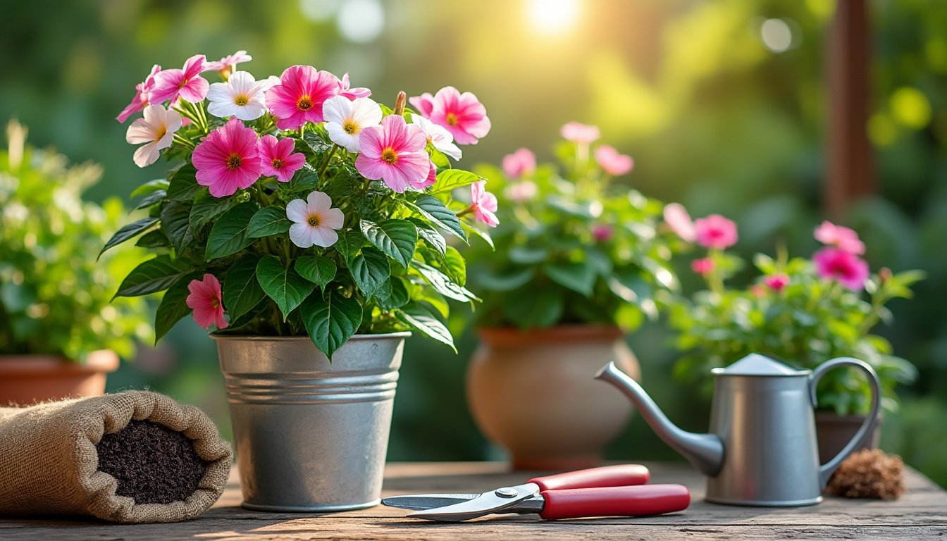 découvrez nos conseils pratiques et astuces 2025 pour réussir la culture du dipladenia en pot. apprenez à entretenir facilement cette plante grimpante colorée et profitez d’une floraison abondante sur votre balcon ou terrasse.