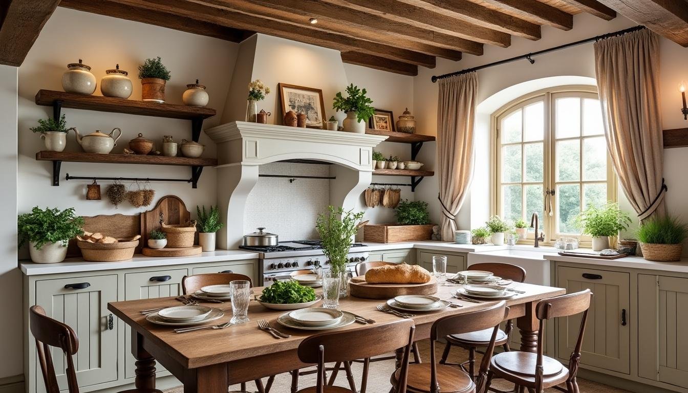 découvrez nos astuces et inspirations pour créer une cuisine campagne chic raffinée. optez pour une décoration élégante et chaleureuse, alliant authenticité, confort et charme d’antan dans votre intérieur.