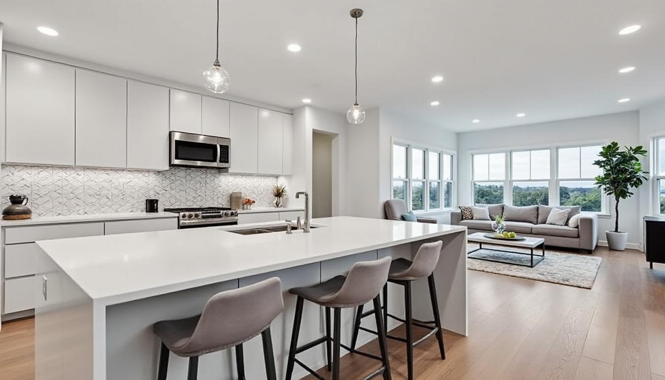découvrez nos idées et astuces pour aménager une cuisine ouverte sur salon en 2025. optimisez l’espace, gagnez en convivialité et trouvez l’inspiration pour un intérieur moderne et pratique !