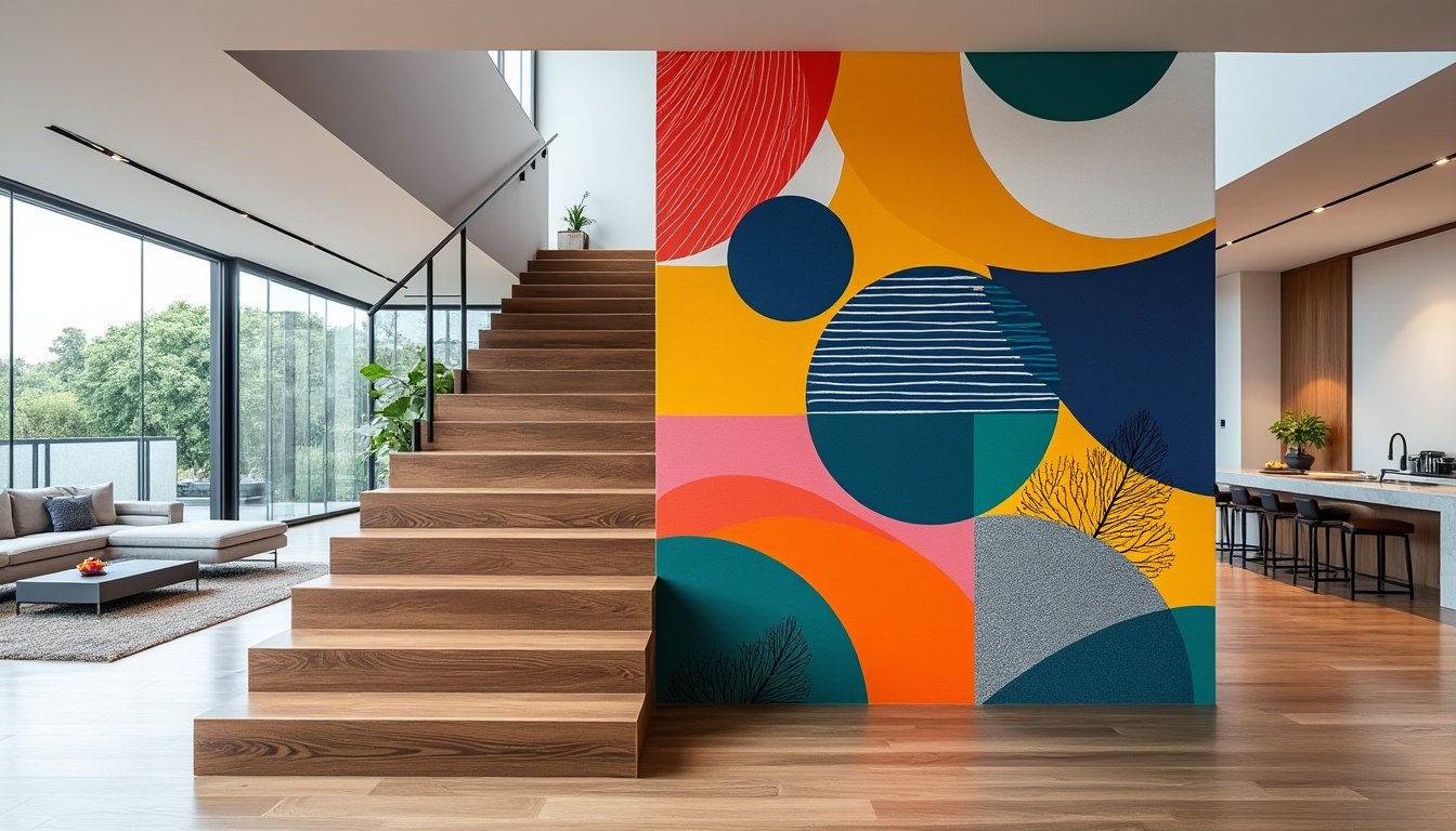 découvrez des idées originales de peinture pour escalier en bois en 2025 et transformez votre intérieur avec des couleurs tendance et des astuces déco uniques. sublimez votre maison grâce à nos conseils inspirants !