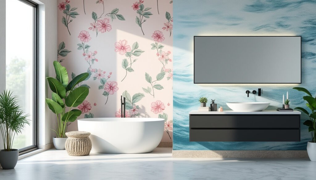découvrez nos conseils pour choisir le papier peint idéal dans votre salle de bain. astuces, critères et idées déco pour un revêtement adapté aux pièces humides, pratique et tendance !