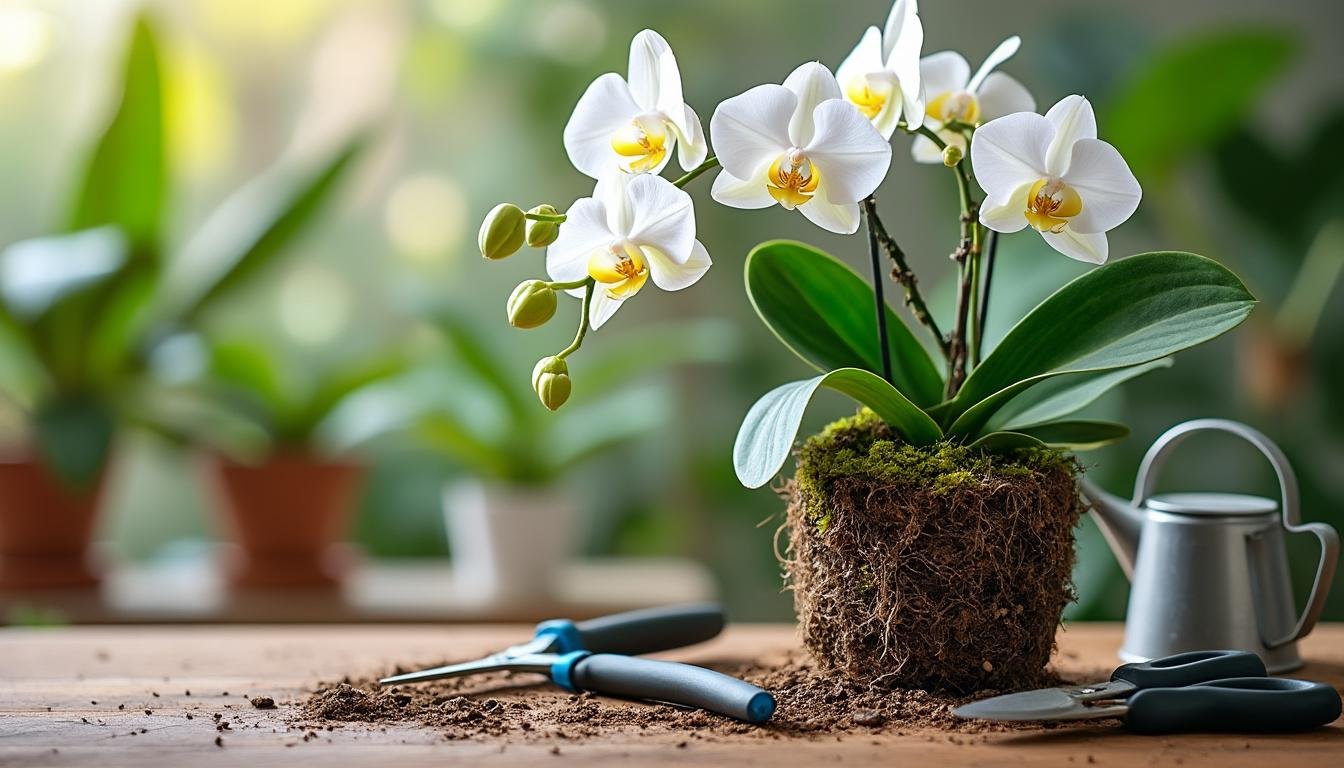 découvrez les étapes essentielles et des conseils pratiques pour rempoter votre orchidée en 2025. offrez à votre plante un nouvel élan pour une floraison éclatante !