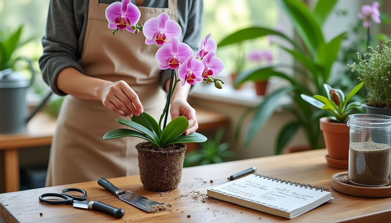 découvrez comment rempoter une orchidée facilement avec nos étapes clés et conseils pratiques. offrez à votre plante une croissance optimale et une floraison épanouie en 2025.