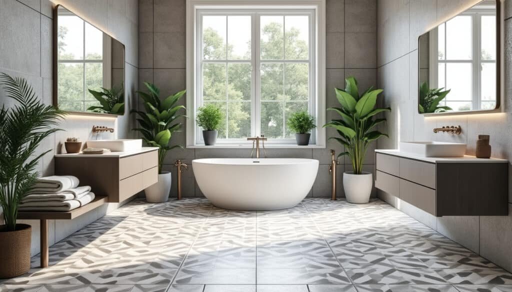 découvrez comment rénover votre salle de bain avec des carreaux de ciment : conseils pratiques, tendances déco 2025, idées d’aménagement et estimation du budget pour un espace unique et élégant.