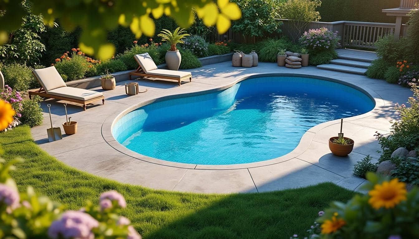 découvrez tout ce qu’il faut savoir sur la piscine semi-enterrée en béton : ses avantages, le coût à prévoir et les étapes clés de l’installation pour bien réussir votre projet.