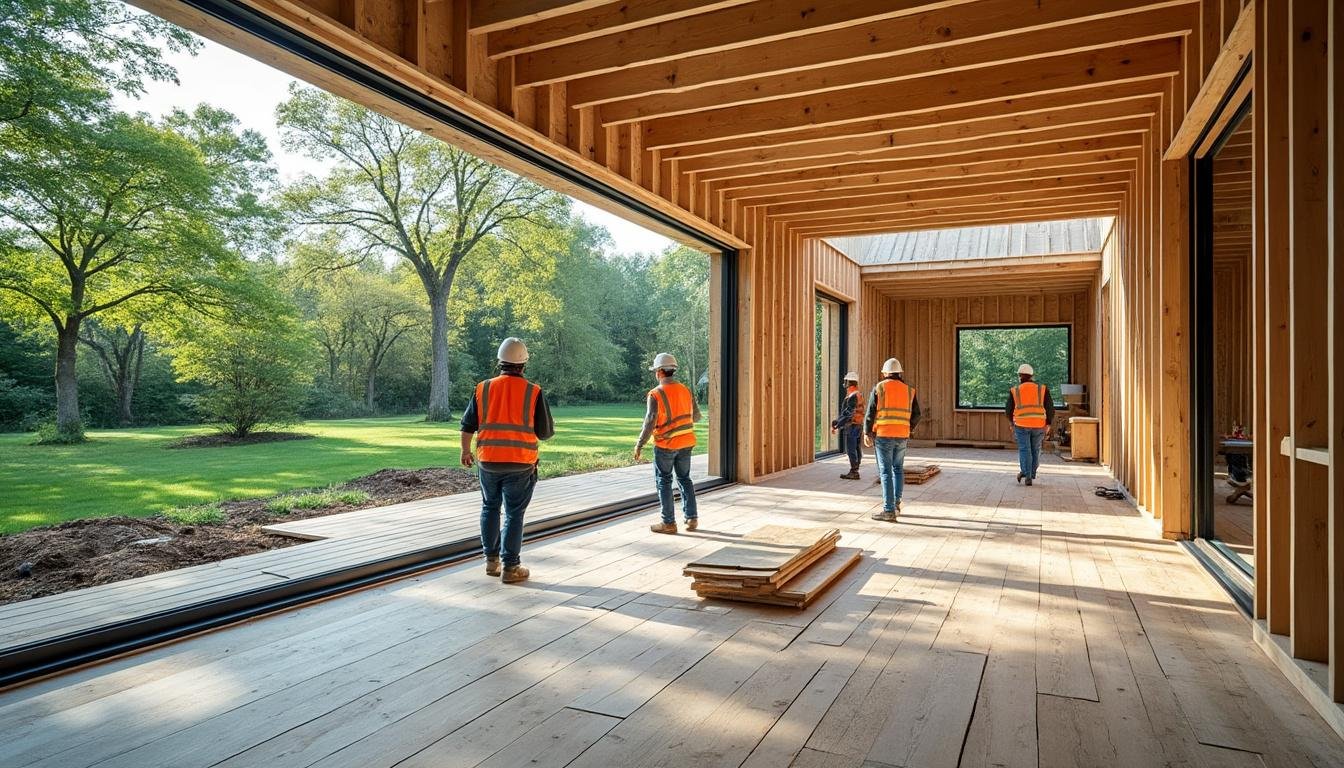 découvrez les avantages, les étapes et les conseils pratiques pour réussir une extension de maison avec une ossature bois en 2025. optimisez votre espace avec une solution écologique et moderne.