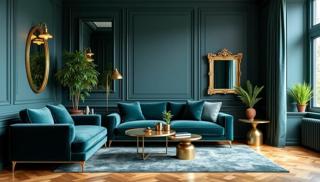 Bleu canard : L’atout chic 2025 pour votre déco 🦆
