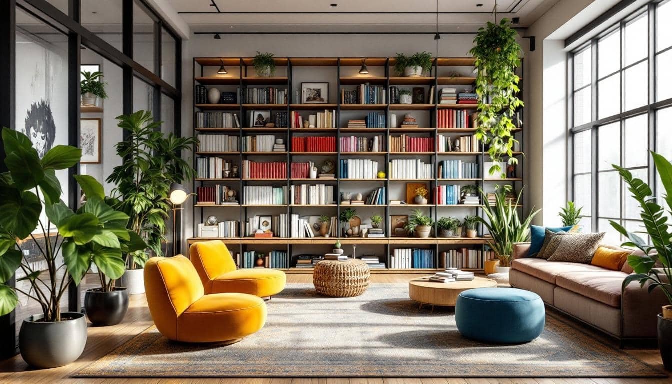 découvrez des astuces tendance pour décorer votre bibliothèque en 2025 et transformer votre espace en un lieu unique et inspirant. conseils pratiques, idées déco modernes et inspirations pour une bibliothèque à votre image !