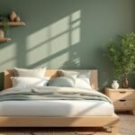découvrez des idées déco pour une chambre vert sauge et bois, alliant élégance et nature pour une ambiance apaisante et chaleureuse.
