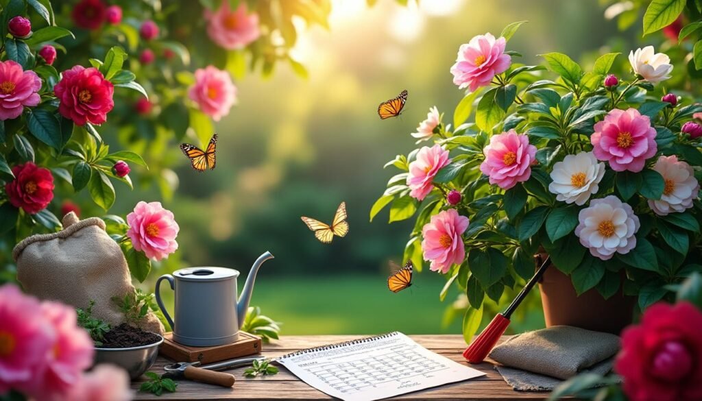 découvrez nos conseils pratiques pour entretenir votre camélia et garantir une floraison abondante en 2025 : arrosage, taille, exposition et astuces pour des fleurs éclatantes toute l’année.