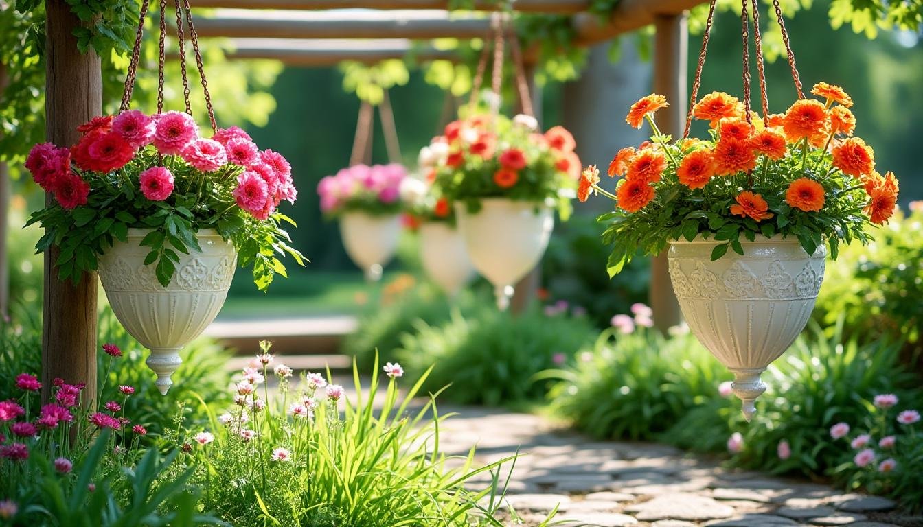 découvrez comment sublimer votre extérieur grâce à des pots de fleurs suspendus avec nos conseils pratiques et idées inspirantes pour un décor naturel et élégant.