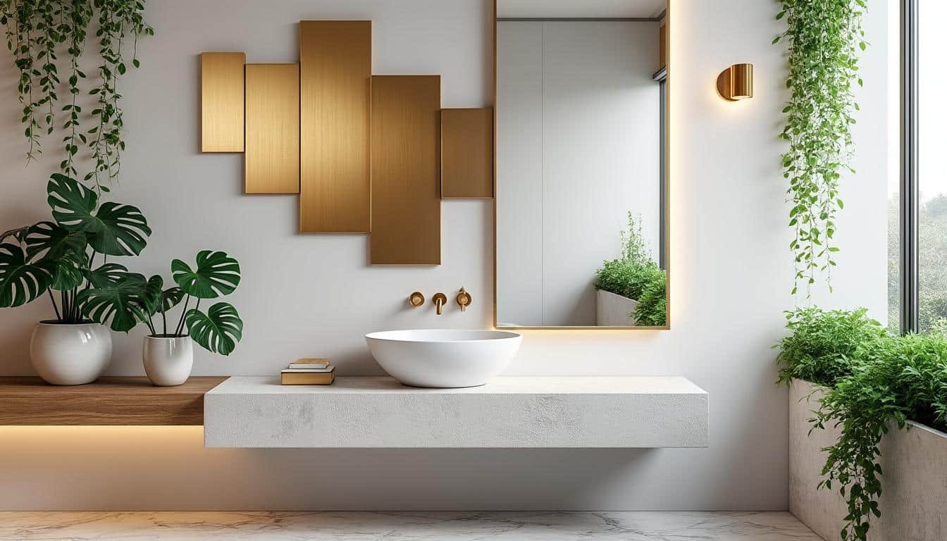 découvrez nos astuces simples et efficaces pour relooker votre salle de bain avec une décoration murale tendance et personnalisée.