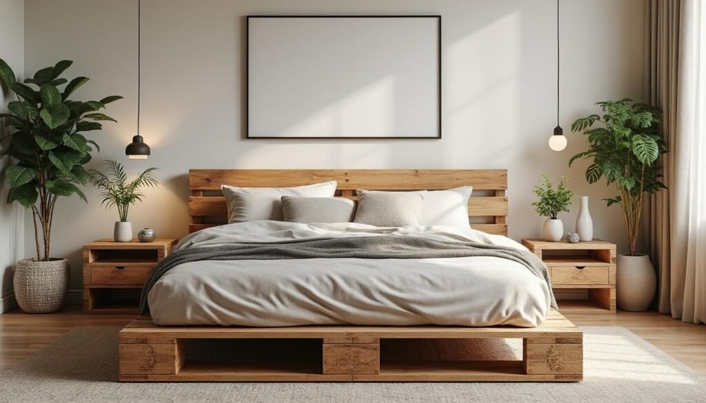 découvrez comment fabriquer facilement un lit en palette, un meuble déco et économique, pour aménager votre chambre en 2025 avec style et originalité.