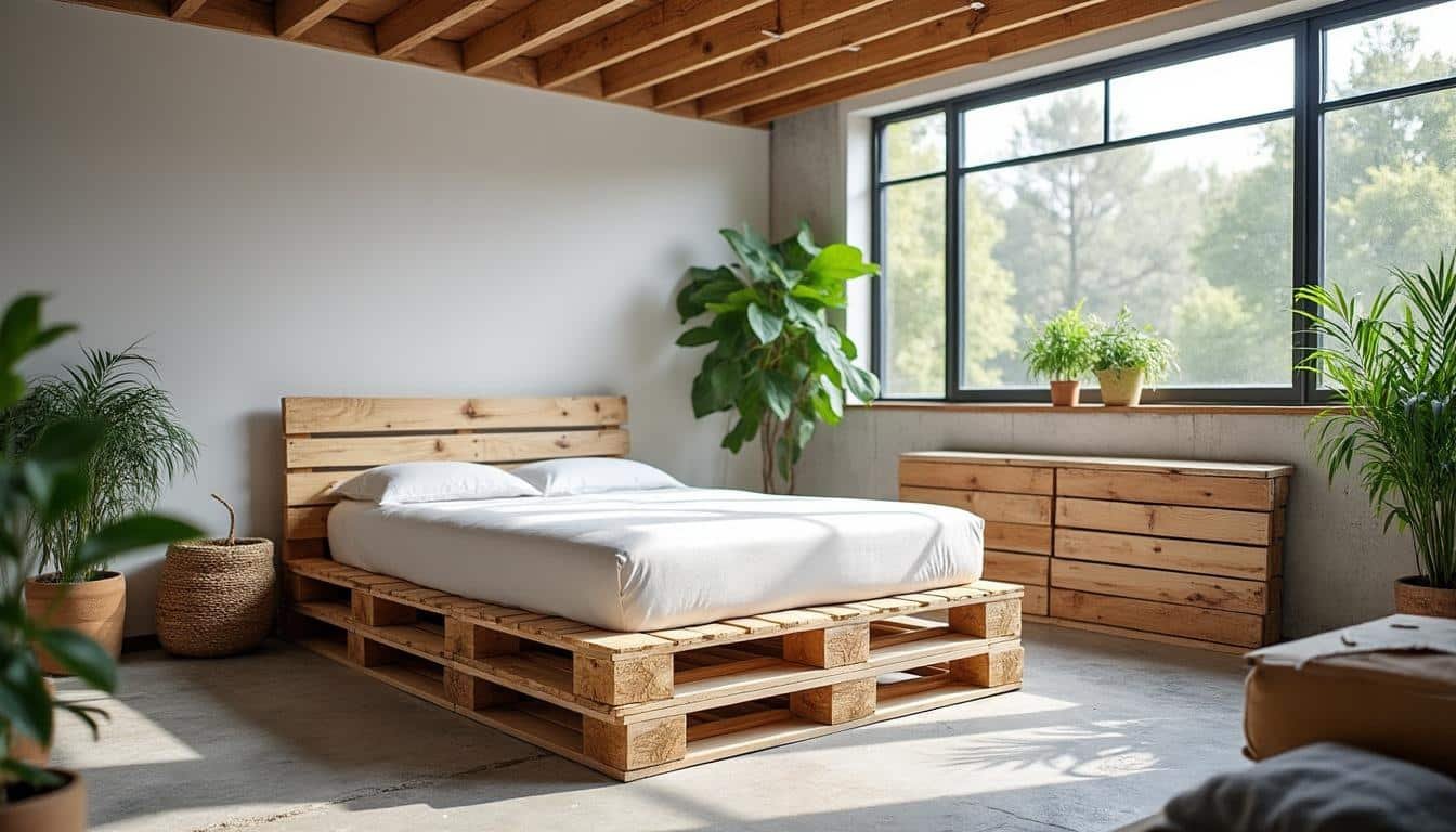 découvrez comment fabriquer un lit en palette, un meuble déco et économique, pour transformer votre chambre en 2025 avec style et créativité.