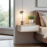 découvrez comment une table de chevet suspendue peut transformer votre chambre en optimisant l'espace et en apportant une touche déco moderne et pratique.