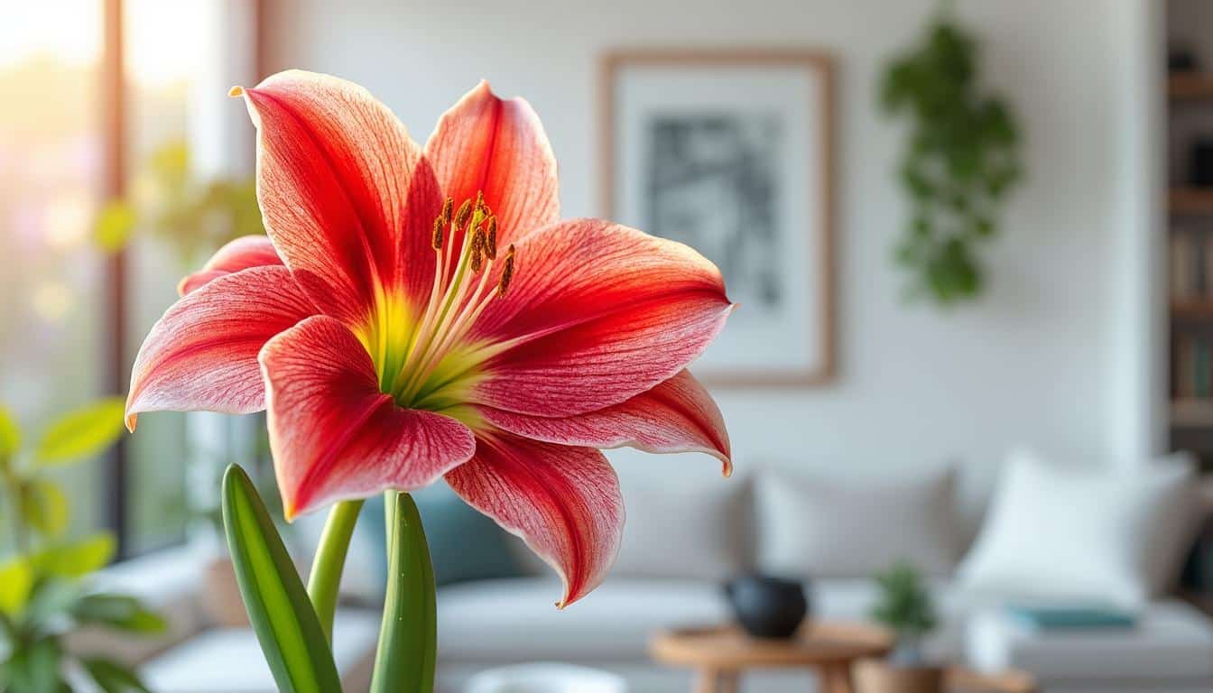 découvrez comment choisir et entretenir l'amaryllis, une fleur élégante parfaite pour sublimer votre décoration intérieure avec style et finesse.