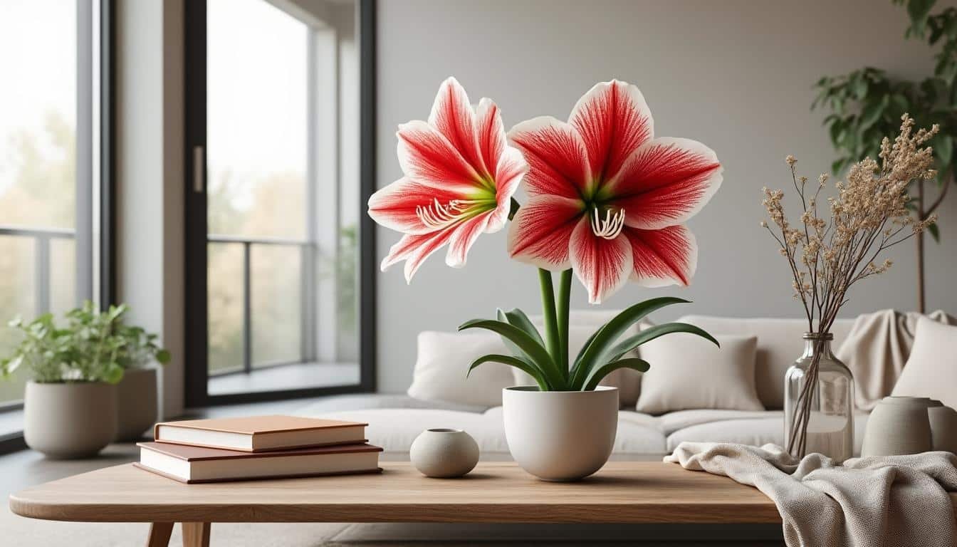 découvrez comment choisir et entretenir l'amaryllis, une fleur élégante idéale pour sublimer votre décoration intérieure grâce à ses magnifiques fleurs colorées et son entretien simple.