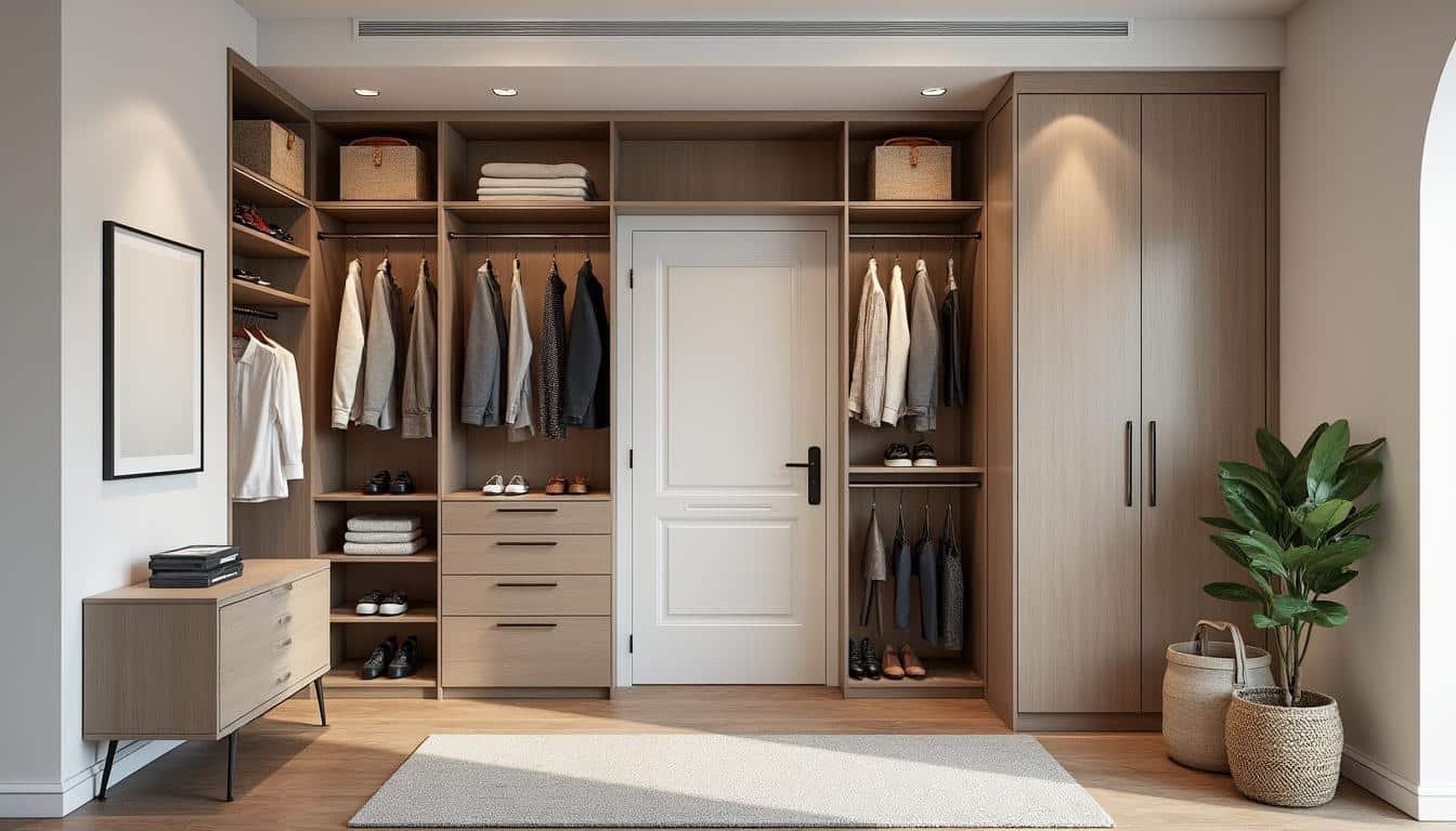découvrez nos astuces pour aménager et optimiser efficacement votre placard dans le hall d'entrée, afin de maximiser l'espace et garder un intérieur organisé.