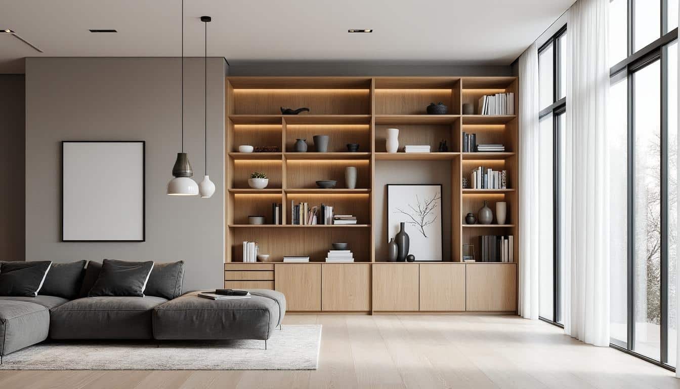 découvrez comment créer une bibliothèque sur mesure pour optimiser votre espace déco en 2025, alliant fonctionnalité et style pour une pièce unique et organisée.