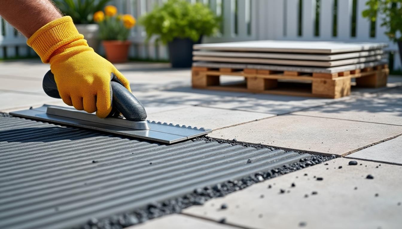 découvrez nos conseils experts pour choisir et appliquer une colle à carrelage extérieur, assurant un collage durable et résistant face aux intempéries.